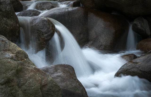 Free download valley nature stream of water water free picture to be edited with GIMP free online image editor