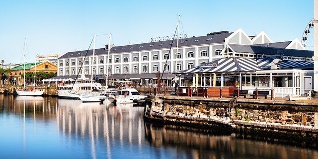 Free download v a waterfront dock boats free picture to be edited with GIMP free online image editor