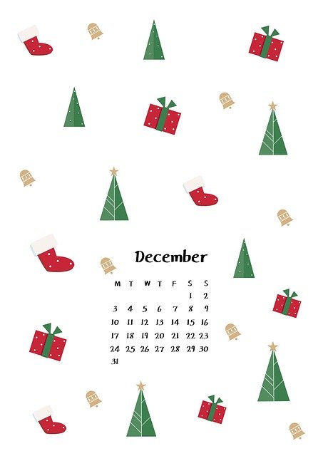 Free download Vector Calendar -  free illustration to be edited with GIMP free online image editor
