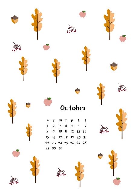 Free download Vector Calendar Small -  free illustration to be edited with GIMP free online image editor