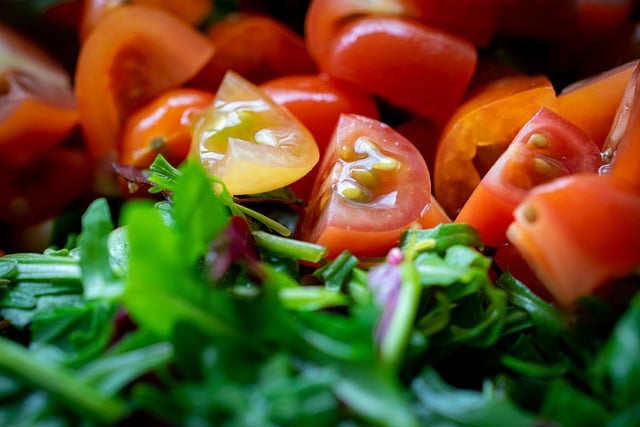 Free download vegetables salad tomato vitamins free picture to be edited with GIMP free online image editor