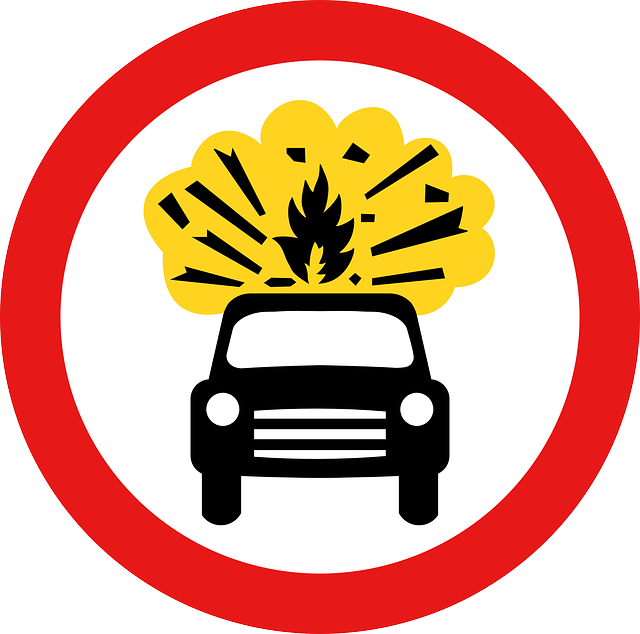 Free download Vehicle Car Explosive - Free vector graphic on Pixabay free illustration to be edited with GIMP free online image editor