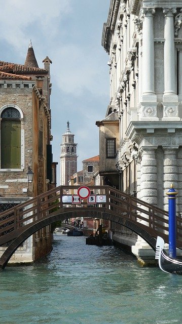 Free download Venice Channel Canal Grande -  free photo or picture to be edited with GIMP online image editor