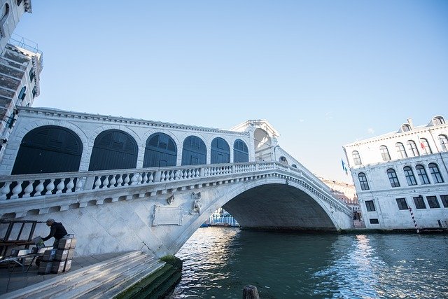 Free download Venice The Rialto Bridge Watercity -  free photo or picture to be edited with GIMP online image editor