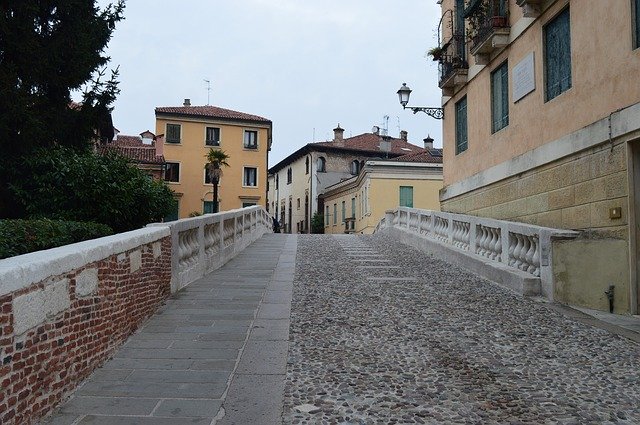 Free download Vicenza Italy Bridge -  free photo or picture to be edited with GIMP online image editor