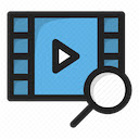 Video Library Search  screen for extension Chrome web store in OffiDocs Chromium