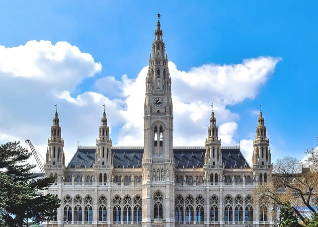 Free download vienna city hall building free picture to be edited with GIMP free online image editor