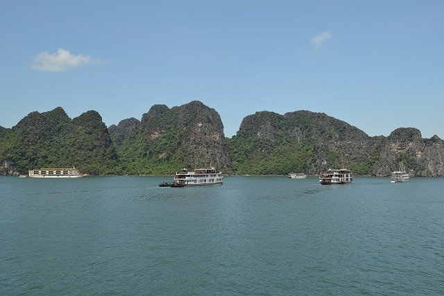 Free download Vietnam Ha Long Bay Asia -  free photo or picture to be edited with GIMP online image editor