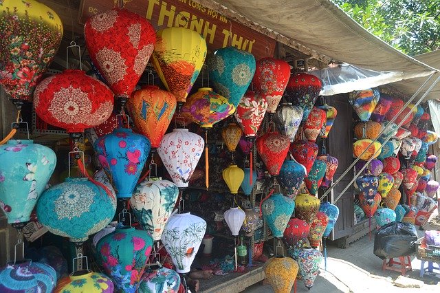 Free download Vietnam Hoi An Lanterns -  free photo or picture to be edited with GIMP online image editor