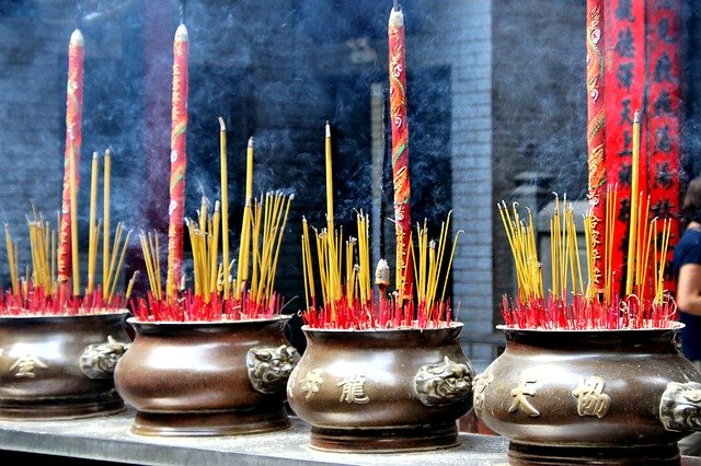 Free download Vietnam Incense Fragrance -  free photo or picture to be edited with GIMP online image editor