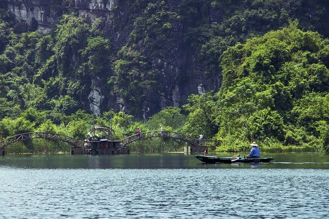 Free download vietnam lu longwan narrowboat boat free picture to be edited with GIMP free online image editor