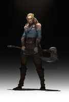 Free download Viking Fantasy Warrior Norse Girl free photo or picture to be edited with GIMP online image editor