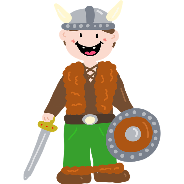 Free download Viking History Cute free illustration to be edited with GIMP online image editor