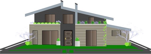 Free download Villa House Buildings -  free illustration to be edited with GIMP free online image editor