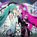 vocaloid Miku and Luka theme 1920x1080  screen for extension Chrome web store in OffiDocs Chromium