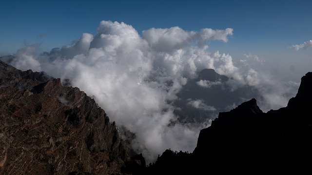 Free download Volcanic Crater Cloud Mood Caldera -  free photo or picture to be edited with GIMP online image editor