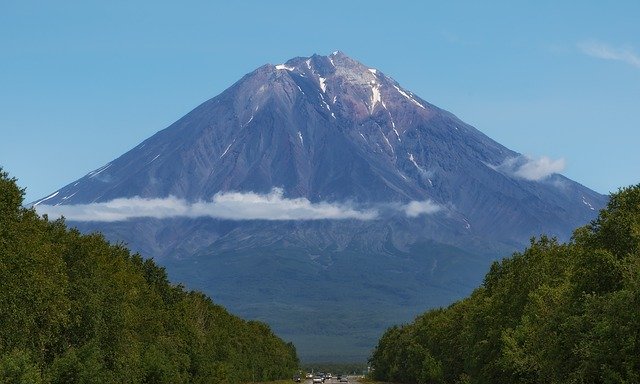 Free download Volcano Landscape Kamchatka -  free photo or picture to be edited with GIMP online image editor