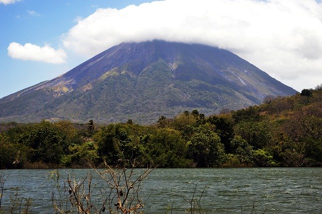 Free download Volcano Ometepe Nicaragua -  free photo or picture to be edited with GIMP online image editor