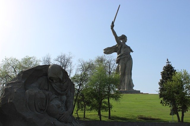 Descarga gratuita Volgograd Monument Sights Mother - foto o imagen gratuita para editar con el editor de imágenes en línea GIMP