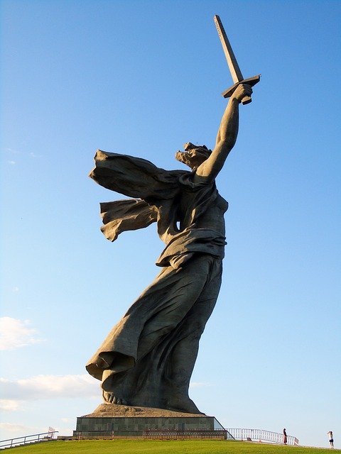 Free download Volgograd Mother Motherland City -  free photo or picture to be edited with GIMP online image editor