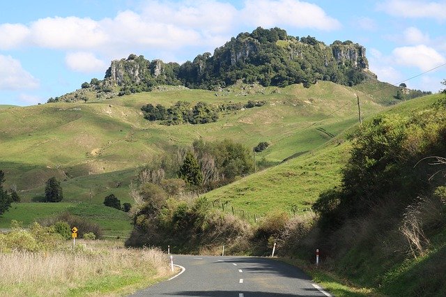 Free download Waikato New Zealand Road -  free photo or picture to be edited with GIMP online image editor