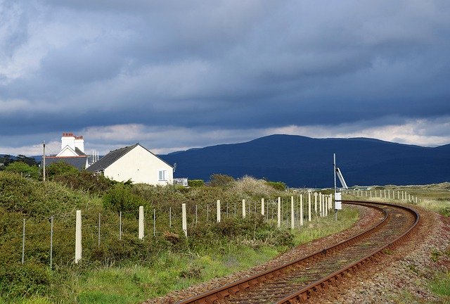 Free download Wales Tracks Landscape -  free photo or picture to be edited with GIMP online image editor