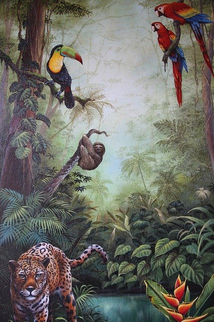 Free download Wall Painting Costa Rica -  free illustration to be edited with GIMP free online image editor