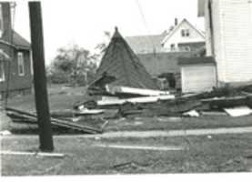 Free download Wapella Tornado Damage: Methodist Church Steeple free photo or picture to be edited with GIMP online image editor