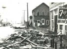 Free download Wapella Tornado Damage: West From Helens Cafe free photo or picture to be edited with GIMP online image editor