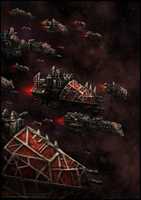 Free download Warhammer 40k: Ork Fleet - Concept Art free photo or picture to be edited with GIMP online image editor