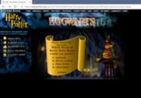 Free download Warner Brothers Harry Potter Website - c.2001 free photo or picture to be edited with GIMP online image editor