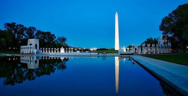 Free download washington monument sunset twilight free picture to be edited with GIMP free online image editor