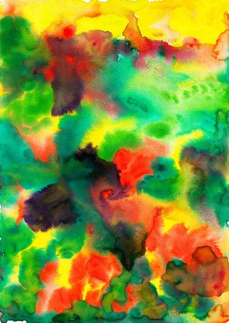 Free download Watercolor Abstract Paint -  free illustration to be edited with GIMP free online image editor