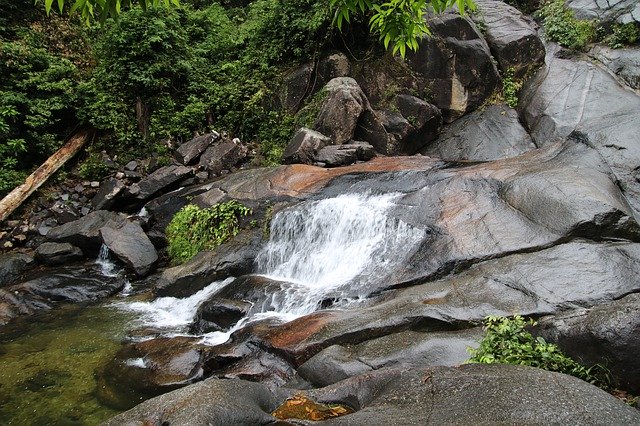 Free download Waterfall Asia Nature -  free photo or picture to be edited with GIMP online image editor