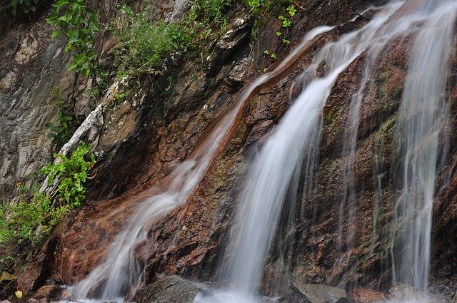 Free download Water Falling Waterfall -  free photo or picture to be edited with GIMP online image editor