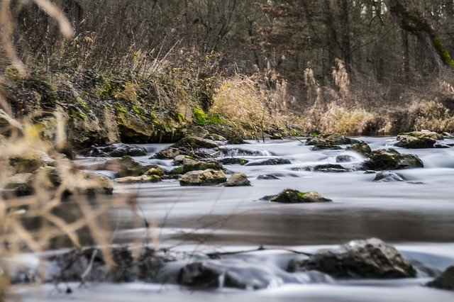 Free download Waterfall Long Exposure Bavaria -  free illustration to be edited with GIMP free online image editor