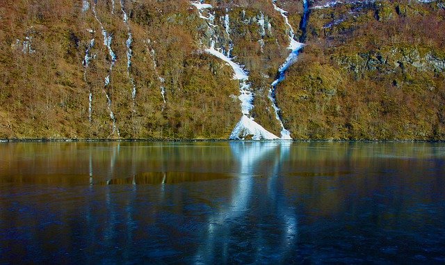 Free download waterfall new zealand f fjord free picture to be edited with GIMP free online image editor