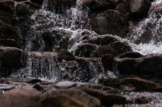 Free download waterfall water stones rock free picture to be edited with GIMP free online image editor