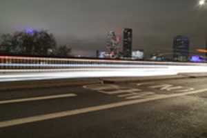 Free download Waterloo Bridge Light Trails 3 free photo or picture to be edited with GIMP online image editor