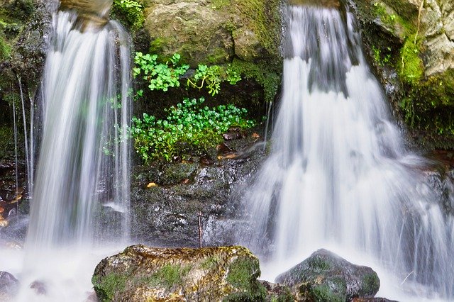 Free download Water Waterfall Stones -  free photo or picture to be edited with GIMP online image editor