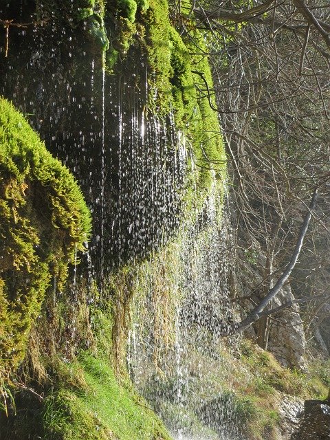 Free download Water Waterfall The Creek -  free photo or picture to be edited with GIMP online image editor