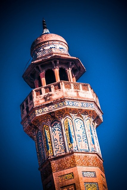 Free download Wazir Khan Lahore Masjid -  free photo or picture to be edited with GIMP online image editor