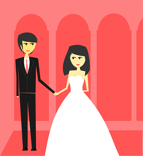 Free download Wedding Bride Groom - Free vector graphic on Pixabay free illustration to be edited with GIMP free online image editor