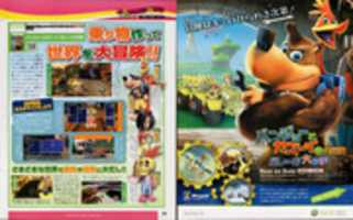 Free download Weekly Famitsu No. 1045 Banjo Kazooie Nuts And Bolts Ad free photo or picture to be edited with GIMP online image editor