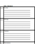 Free download Week planner Microsoft Word, Excel or Powerpoint template free to be edited with LibreOffice online or OpenOffice Desktop online