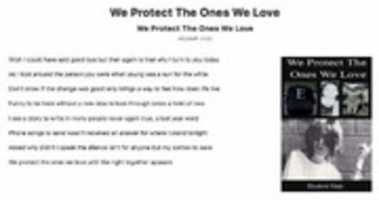 Free download We Protect The Ones We Love free photo or picture to be edited with GIMP online image editor