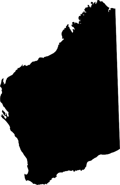 Free download Western Australia Map - Free vector graphic on Pixabay free illustration to be edited with GIMP free online image editor