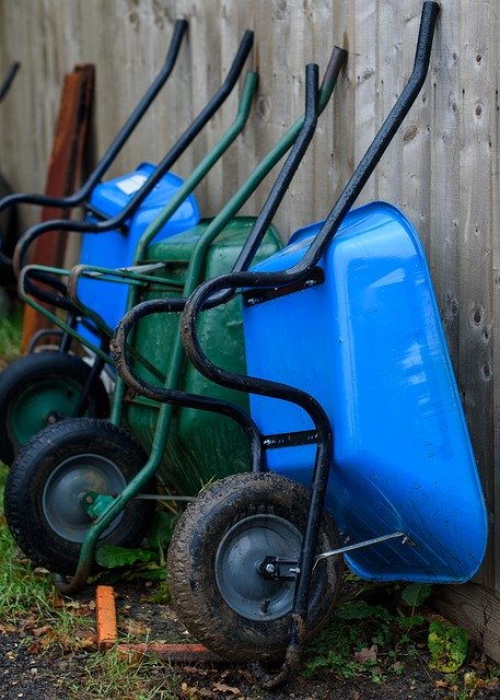 Free download Wheelbarrow Cart Work -  free photo or picture to be edited with GIMP online image editor