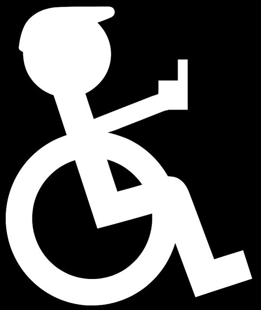 Free download Wheelchair Logo Pictogram -  free illustration to be edited with GIMP free online image editor