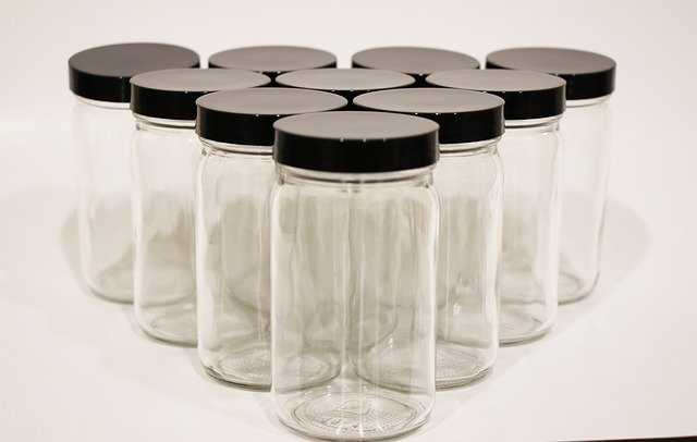 Free download Wide Mouth Glass Jars 120 -  free photo or picture to be edited with GIMP online image editor